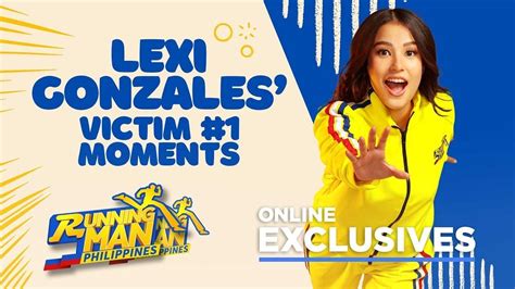 lexi gonzales sex scandal|Running Man Philippines: Lexi Gonzales’ Victim Moments (Online .